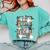 Teacher Library Ghost Reading Book Halloween Cat Comfort Colors Sweatshirt Chalky Mint Teacher Library Ghost Reading Book Halloween Cat Comfort Colors Sweatshirt Chalky Mint