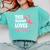 This Teacher Loves Her Flock Teaching Flamingo Girl Comfort Colors Sweatshirt Chalky Mint This Teacher Loves Her Flock Teaching Flamingo Girl Comfort Colors Sweatshirt Chalky Mint