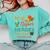 Teacher Not All Superheroes Wear Capes Teacher Squad Comfort Colors Sweatshirt Chalky Mint
