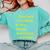 Teacher Or Professor Essay Thesis Writing Joke For Men Women Comfort Colors Sweatshirt Chalky Mint