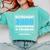 Teacher Retirement Class Of 2026 Loading Retired Comfort Colors Sweatshirt Chalky Mint