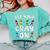 Teacher's Get Your Cray On Dabbing Crayons Comfort Colors Sweatshirt Chalky Mint Teacher's Get Your Cray On Dabbing Crayons Comfort Colors Sweatshirt Chalky Mint