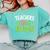 Teachers Love Brains Halloween Teacher Zombie Comfort Colors Sweatshirt Chalky Mint Teachers Love Brains Halloween Teacher Zombie Comfort Colors Sweatshirt Chalky Mint