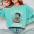 Teachers Love Brains Tee-Shirt Men Women Halloween Teacher Comfort Colors Sweatshirt Chalky Mint