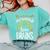 Teachers Love Zombie Teacher Halloween Fun Comfort Colors Sweatshirt Chalky Mint