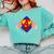 Teachers Are Superheroes 4th Grade Super Teacher Staff Men Women Comfort Colors Sweatshirt Chalky Mint