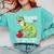 Teachersaurus Rex Dinosaur Like A Normal Teacher Saurus Comfort Colors Sweatshirt Chalky Mint