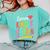 Team Kindergarten Teacher Student Back To School Comfort Colors Sweatshirt Chalky Mint