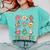 Team TK Teacher Christmas Groovy Smile Face Girl Boy Kid TK Comfort Colors Sweatshirt Chalky Mint Team TK Teacher Christmas Groovy Smile Face Girl Boy Kid TK Comfort Colors Sweatshirt Chalky Mint