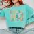 I Tell Young People About Dead People Groovy History Teacher Comfort Colors Sweatshirt Chalky Mint