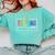 Testing Mode On Testing Day Motivational Teacher Kids Comfort Colors Sweatshirt Chalky Mint