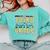 Third Grade Dream Team Back To School 3rd Grade Teacher Comfort Colors Sweatshirt Chalky Mint