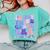 In My Third Grade Era 3rd Grade Teacher Student Boy Girl Comfort Colors Sweatshirt Chalky Mint