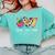 Tie Dye Hippie Peace Love Teach Teacher Appreciation Comfort Colors Sweatshirt Chalky Mint