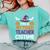 Tired Teacher Costume For Humor Halloween Comfort Colors Sweatshirt Chalky Mint Tired Teacher Costume For Humor Halloween Comfort Colors Sweatshirt Chalky Mint