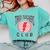 Tired Teachers Club Study Lover School Apparel Comfort Colors Sweatshirt Chalky Mint