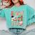 Tis The Season For Inclusion Christmas Sped Teacher Comfort Colors Sweatshirt Chalky Mint