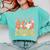 Toddler Teacher Boo Crew Ghost Groovy Halloween For Women Comfort Colors Sweatshirt Chalky Mint Toddler Teacher Boo Crew Ghost Groovy Halloween For Women Comfort Colors Sweatshirt Chalky Mint
