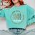 History Teacher Teach Love African American Men Women Comfort Colors Sweatshirt Chalky Mint