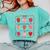 Transitional Kindergarten Is My Jam Strawberry TK Teacher Comfort Colors Sweatshirt Chalky Mint