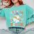 Trick Or Teach Groovy Teacher Halloween Retro Ghost Comfort Colors Sweatshirt Chalky Mint