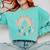 Twinning With My Teacher Bestie Rainbow Matching Teachers Comfort Colors Sweatshirt Chalky Mint