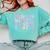 Twinning With My Teacher Bestie Teaching Partner Comfort Colors Sweatshirt Chalky Mint