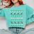 Ugly Sweater Boston Terrier Dog Christmas Dog Lover Xmas Men Women Kids Comfort Colors Sweatshirt Chalky Mint