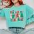 Verry Merry Speech Language Pathologist Teacher Christmas Comfort Colors Sweatshirt Chalky Mint Verry Merry Speech Language Pathologist Teacher Christmas Comfort Colors Sweatshirt Chalky Mint