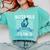Water Polo Because It's Fun To Drown Your Friends Waterpolo Comfort Colors Sweatshirt Chalky Mint