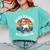 Weird Teachers Build Character Teacher Comfort Colors Sweatshirt Chalky Mint