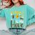 Welcome To The Hive Bee Teacher Back To School Comfort Colors Sweatshirt Chalky Mint
