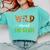 Wild About 3rd Grade Teacher Student Third Grade Zoo Safari Men Women Girls Kids Comfort Colors Sweatshirt Chalky Mint