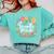 Wildflower 4th Fourth Grade Floral Back To School Teacher Comfort Colors Sweatshirt Chalky Mint Wildflower 4th Fourth Grade Floral Back To School Teacher Comfort Colors Sweatshirt Chalky Mint