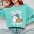 Will Trade Students For Candy Halloween Teacher Comfort Colors Sweatshirt Chalky Mint