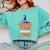 Witchy Halloween Hocus Pocus Everybody Focus Teacher Pumpkin Comfort Colors Sweatshirt Chalky Mint