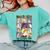 Women Halloween The Teacher Tour Ghosts Pencil Pumpkins Comfort Colors Sweatshirt Chalky Mint Women Halloween The Teacher Tour Ghosts Pencil Pumpkins Comfort Colors Sweatshirt Chalky Mint