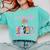 Women PE Teacher Back To School Physical Education Teacher Comfort Colors Sweatshirt Chalky Mint Women PE Teacher Back To School Physical Education Teacher Comfort Colors Sweatshirt Chalky Mint