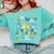 World Down Syndrome Day Awareness T21 Teacher Women Men Kids Comfort Colors Sweatshirt Chalky Mint