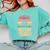 Worlds Best Boston Terrier Aunt Comfort Colors Sweatshirt Chalky Mint