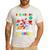 2nd Grade Is Out Of This World Space Rocket Planets Teacher Men's Casual T-Shirt White