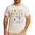 ABC Animals Alphabet Graphic Boys Girls Kindergarten Teacher Men's Casual T-Shirt White