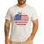 American Flag Teachers Students Apple 4th Of July Vintage Men's Casual T-Shirt White American Flag Teachers Students Apple 4th Of July Vintage Men's Casual T-Shirt White