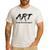 Art Teacher Men's Casual T-Shirt White Art Teacher Men's Casual T-Shirt White