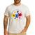 Autism Awareness Shirt Periodic Puzzle Science Teacher Men Women Kids Men's Casual T-Shirt White Autism Awareness Shirt Periodic Puzzle Science Teacher Men Women Kids Men's Casual T-Shirt White
