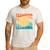 Back To School Groovy Smile Preschool Teachers Students Kids Men's Casual T-Shirt White