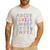Back To School Kindergarten Alphabet ABC Teacher Women Kids Men's Casual T-Shirt White