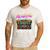 Back To School Retro Reading Is My Jam 80s Teacher Boombox Men's Casual T-Shirt White