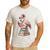 Book Lover Cute Flamingo Reading Teacher Librarian Women Men's Casual T-Shirt White