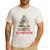 All Booked For Christmas Xmas Tree Teacher Holiday Pajamas Men's Casual T-Shirt White All Booked For Christmas Xmas Tree Teacher Holiday Pajamas Men's Casual T-Shirt White